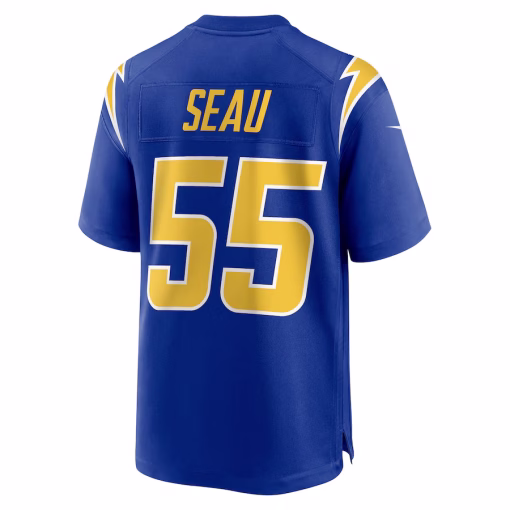 Junior Seau Los Angeles Chargers Nike Retired Player Alternate Game Jersey – Royal - Image 3