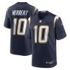 Justin Herbert Los Angeles Chargers Nike Alternate Super Chargers Game Player Jersey – Navy