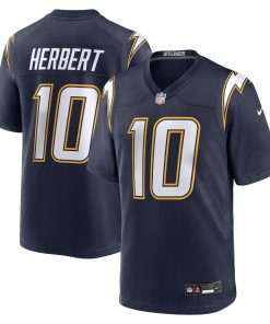 Justin Herbert Los Angeles Chargers Nike Alternate Super Chargers Game Player Jersey – Navy