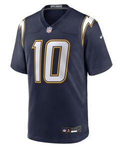 Alternative view of Justin Herbert Los Angeles Chargers Nike Alternate Super Chargers Game Player Jersey – Navy