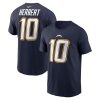 Justin Herbert Los Angeles Chargers Nike Alternate Super Chargers Name & Number T-Shirt – Navy