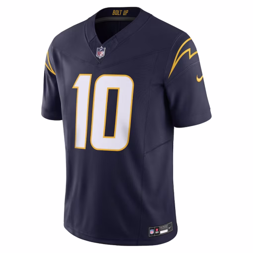 Justin Herbert Los Angeles Chargers Nike Vapor F.U.S.E. Limited Jersey – Navy - Image 2