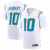 Justin Herbert Los Angeles Chargers Nike Game Jersey – White