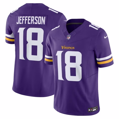 Justin Jefferson Minnesota Vikings Nike Vapor F.U.S.E. Limited Jersey – Purple