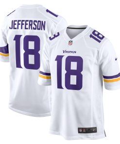 Justin Jefferson Minnesota Vikings Nike Game Player Jersey – White