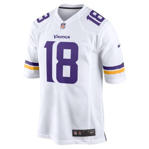 Justin Jefferson Minnesota Vikings Nike Game Player Jersey – White - Image 2