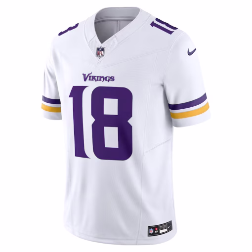Justin Jefferson Minnesota Vikings Nike Vapor F.U.S.E. Limited Jersey – White - Image 2