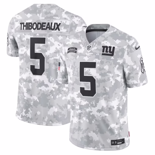 Kayvon Thibodeaux New York Giants Nike 2024 Salute to Service Limited Jersey – Arctic Camo
