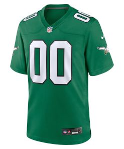 Alternative view of Philadelphia Eagles Nike Alternate Custom Game Jersey – Kelly Green