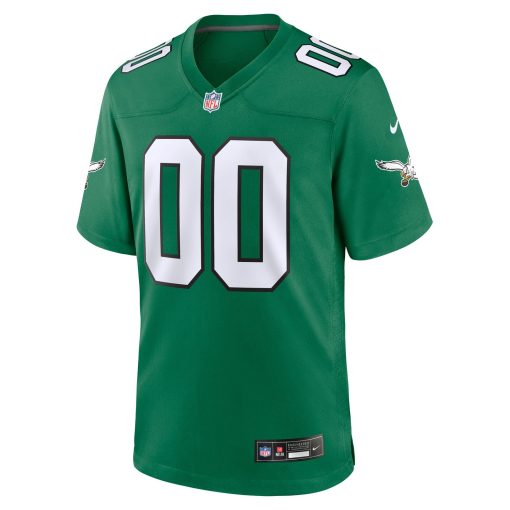 Philadelphia Eagles Nike Alternate Custom Game Jersey – Kelly Green - Image 2
