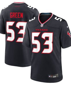 Kendrick Green Houston Texans Nike Team Game Jersey – Navy