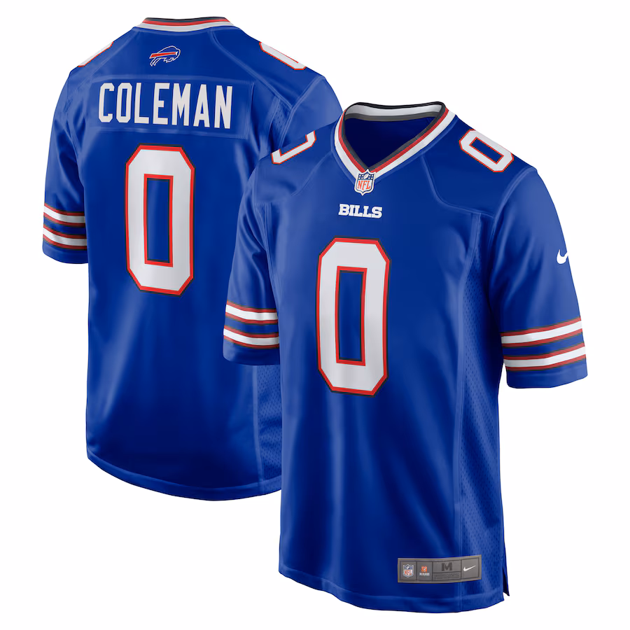 Keon Coleman Buffalo Bills Nike Player Game Jersey – Royal