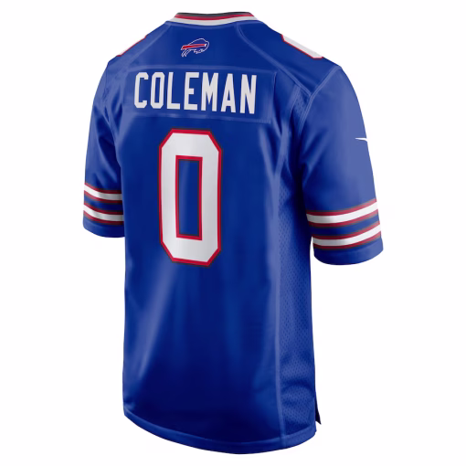 Keon Coleman Buffalo Bills Nike Player Game Jersey – Royal - Image 3