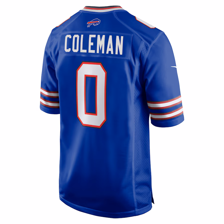 Keon Coleman Buffalo Bills Nike Player Game Jersey – Royal - Image 3