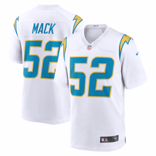 Khalil Mack Los Angeles Chargers Nike Game Jersey – White