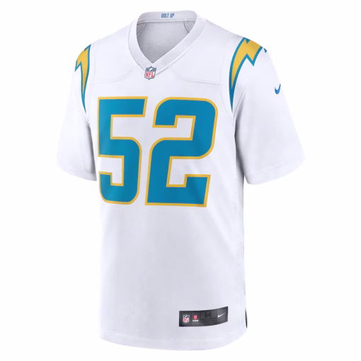 Khalil Mack Los Angeles Chargers Nike Game Jersey – White - Image 2