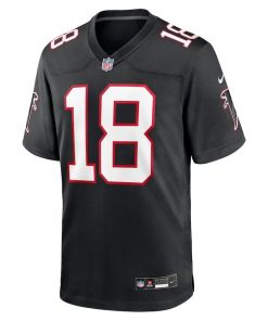 Alternative view of Kirk Cousins Atlanta Falcons Nike Alternate Game Player Jersey – Black