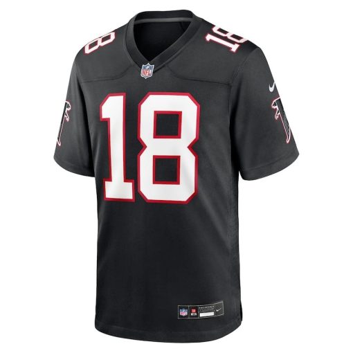 Kirk Cousins Atlanta Falcons Nike Alternate Game Player Jersey – Black - Image 2