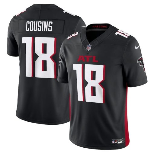 Kirk Cousins Atlanta Falcons Nike Vapor F.U.S.E. Limited Jersey – Black