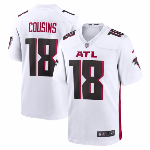 Kirk Cousins Atlanta Falcons Nike Game Player Jersey – White