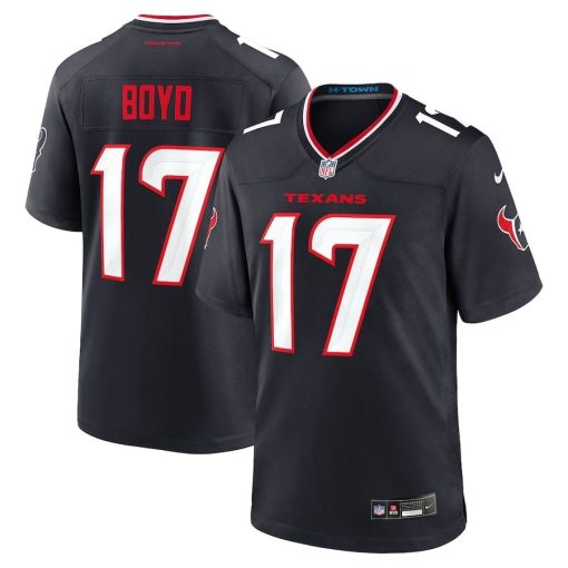 Kris Boyd Houston Texans Nike Team Game Jersey – Navy