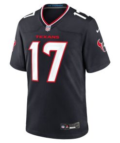 Alternative view of Kris Boyd Houston Texans Nike Team Game Jersey – Navy