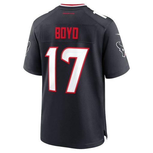 Kris Boyd Houston Texans Nike Team Game Jersey – Navy - Image 3