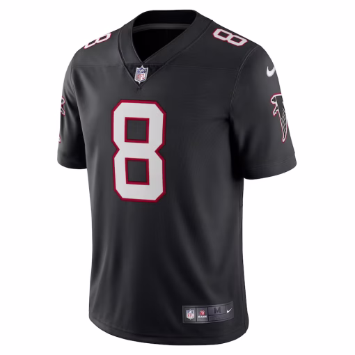 Kyle Pitts Atlanta Falcons Nike Alternate Vapor Limited Jersey – Black - Image 2