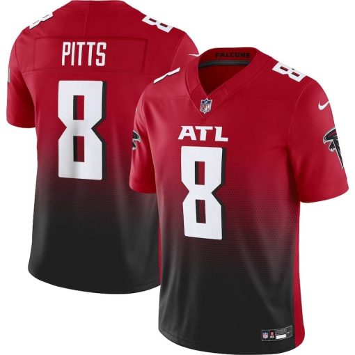 Kyle Pitts Atlanta Falcons Nike Vapor F.U.S.E. Limited Jersey – Red