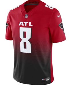 Alternative view of Kyle Pitts Atlanta Falcons Nike Vapor F.U.S.E. Limited Jersey – Red