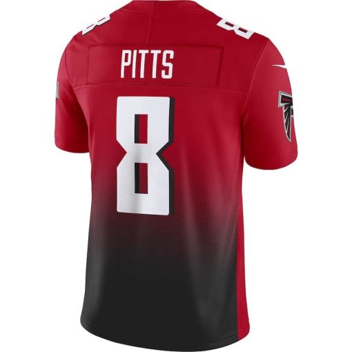 Kyle Pitts Atlanta Falcons Nike Vapor F.U.S.E. Limited Jersey – Red - Image 3