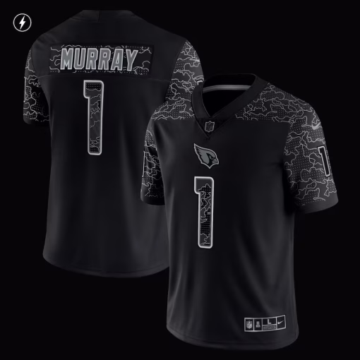 Kyler Murray Arizona Cardinals Nike RFLCTV Limited Jersey – Black - Image 2