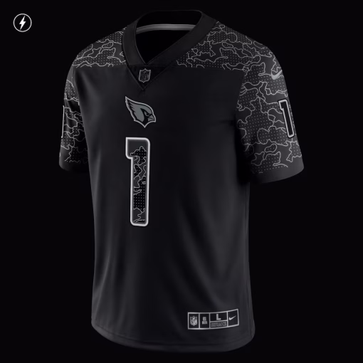Kyler Murray Arizona Cardinals Nike RFLCTV Limited Jersey – Black - Image 4