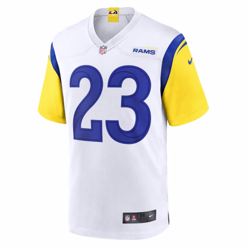 Kyren Williams Los Angeles Rams Nike Game Jersey – White - Image 2