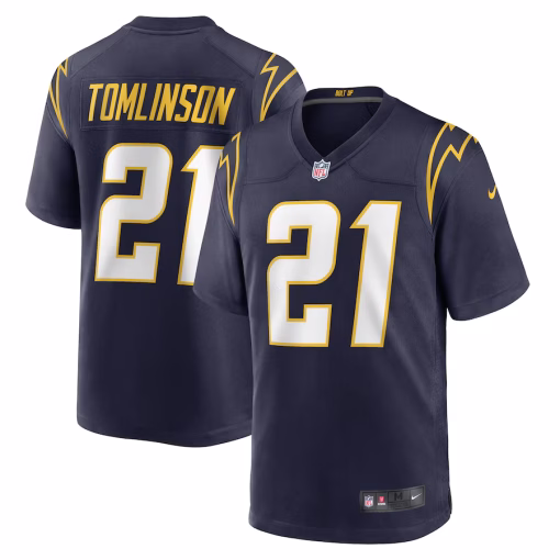LaDainian Tomlinson Los Angeles Chargers Nike Retired Player Jersey – Navy