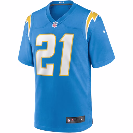 LaDainian Tomlinson Los Angeles Chargers Nike Game Retired Player Jersey – Powder Blue - Image 2