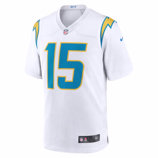 Ladd McConkey Los Angeles Chargers Nike Game Jersey – White - Image 2