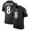 Lamar Jackson Baltimore Ravens Nike Alternate Legend Player Performance Top – Black