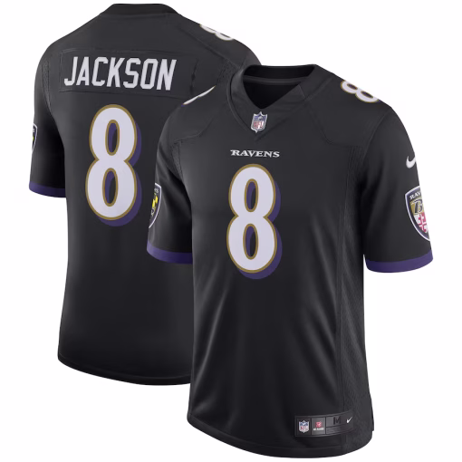 Lamar Jackson Baltimore Ravens Nike Speed Machine Limited Jersey – Black