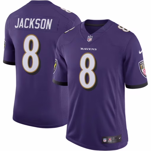 Lamar Jackson Baltimore Ravens Nike Speed Machine Limited Jersey – Purple