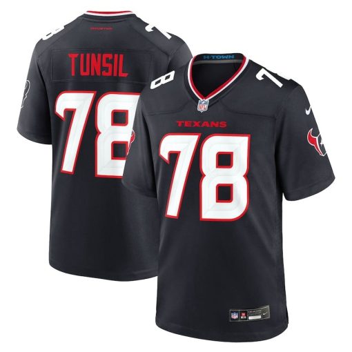 Laremy Tunsil Houston Texans Nike Team Game Jersey – Navy