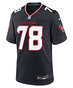 Alternative view of Laremy Tunsil Houston Texans Nike Team Game Jersey – Navy