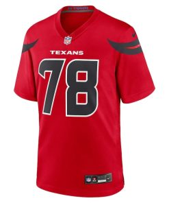 Alternative view of Laremy Tunsil Houston Texans Nike Alternate Game Jersey – Red