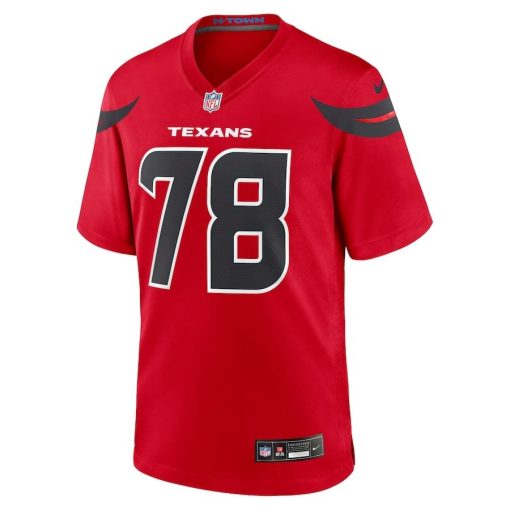 Laremy Tunsil Houston Texans Nike Alternate Game Jersey – Red - Image 2
