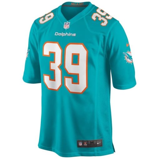 Larry Csonka Miami Dolphins Nike Game Retired Player Jersey – Aqua - Image 2