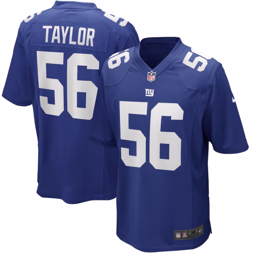 Lawrence Taylor New York Giants Nike Game Retired Player Jersey – Royal