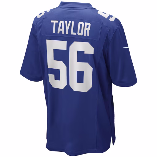 Lawrence Taylor New York Giants Nike Game Retired Player Jersey – Royal - Image 2
