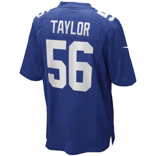 Lawrence Taylor New York Giants Nike Game Retired Player Jersey – Royal - Image 3
