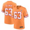 Lee Roy Selmon  Tampa Bay Buccaneers Nike 50th Season Game Jersey – Creamsicle