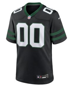 Alternative view of New York Jets Nike Alternate Custom Game Jersey – Legacy Black